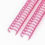 1 MM Thick Twin Loop Coil Wire Spirals Twin Binding Wire For Book Store for sale