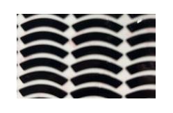 China Black PTFE Mouse Skates Mouse Feet Dimension 35.43*5.62*0.5mm supplier