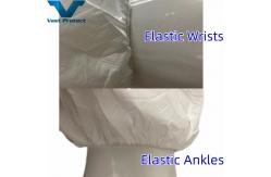China US 0/Piece Samples Disposable White Microporous Protective Coverall Hypo-Allergenic supplier