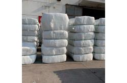 China Textiles Polyester Man Made Staple Fibres White Wrinkle Resistant supplier