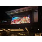 Glass Transparent LED Mesh Screen 800W Outdoor Video Wall for sale