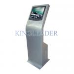 19 Vandal-proof Standalone Interactive Information Kiosk With Curved Design for sale