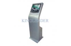 China Indoor Service Interactive Touch Screen Kiosk Standalone With Curved Design supplier