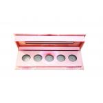 CMYK Printing Eyeshadow Cardboard Palette Booklet Style 5 Pan Eyeshadow Palette