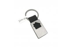 China Zinc Alloy Metal Keychain Holder with OEM/ODM Services and Individual Polybag Package supplier