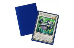 China Orange Texture 62x89mm Card Sleeves Solid Blue CPP Trading Card Protector supplier