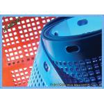 25mm Mining Screen Mesh , Polyurethane Screen Mesh Yellow Fit Coal Industrial