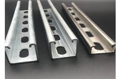 China Q235 Zinc Plated Perforated Channel Strut supplier