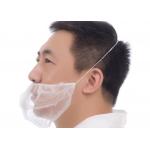 Breathable Anti Dust Single Elastic Nonwoven Beard Cover 10gsm for sale
