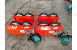 China Max Capacity 1T Welding Rollers For Pipe Welding Projects supplier
