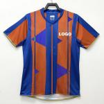 Navy Blue Retro Soccer Jerseys Emblematic Club Classic Football Kits for sale
