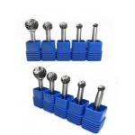 6mm Shank D Type Carbide Ball Burr Hardness Aluminum Cut Carbide Burrs for sale