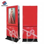 Customized LOGO Outdoor Video Screens With High Bright LCD Panel 43inch
