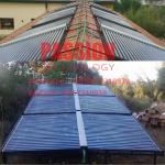Centralized Solar Water Heater Stainless Steel Vacuum Tube Solar Thermal Collector for sale