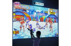 China 3800 Lumens Dynamic Projector Interactive Wall Games For Entertainment supplier