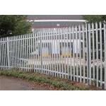 China 1.8m Height Hot Dipped Galvanized Palisade Fence High Security for sale