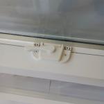 Soundproof Modern UPVC Double Hung Window For Sash And Casement