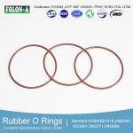 Elongation Rubber O Rings In OEM Black With Up To 10 000 PSI Pressure Range for sale