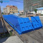 China 10t Dock Ramp Loading Unloading Boarding Bridge Movable Loading Dock Ramp factory