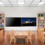 Qtenboard Factory Price 55 65 75 86 105 Inch Touch Screen Interactive Flat Panel for sale