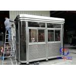 Prefabricated Modular Guard Shack Military Truck Shelter Sentry Box Border for sale