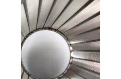 China Length 0.25m-3m 0r As Requirment and Polishing Johnson Wedge Wire Screens supplier