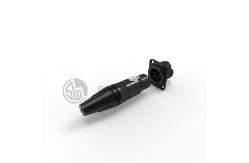 China Industrial XLR Male Connector Socket Audio 5 Pin Connector Electrical supplier