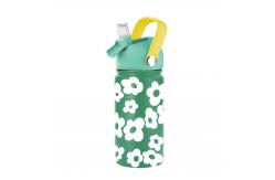 China 12Oz 350ML Double Walled Vacuum Insulated Water Bottle With Easy Grip Loop supplier
