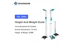 China 235CM Weight Height Measurement Body Scale With Thermal Printer supplier