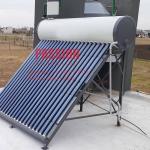 200L Enamal White Outer Tank Solar Water Heater 150L 304 Silver Tank Solar Collector for sale