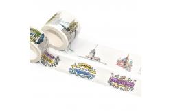 China Journal Planner Sample Card Washi Tapes Waterproof Washi Paper Masking Adhesive Tape supplier