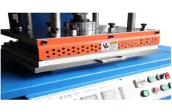 China Hydraulic Hot Foil Stamping Machine Manual Embossing Letters Heat Press Machine supplier