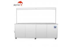 China Double Slot Curtain Cleaning Machine 330L 2M Length Ultrasonic Blind Cleaning Equipment supplier
