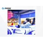 360 Rotation Racing Car Driving Simulator With Three Electronic Cylinder for sale