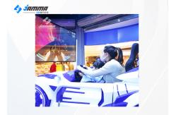 China 360 Rotation Racing Car Driving Simulator With Three Electronic Cylinder supplier