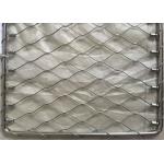 Black Oxide Decorative Stainless Steel Mesh Ferrule Architecure Rope Netting for sale