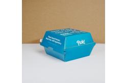 China Fast Food Burger Box Packaging With Custom Folders Biodegradable Customization supplier