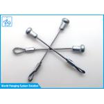 Custom Portable Aircraft Cable Assemblies Security Eyelet And Stake Eyes Terminal