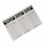 Customizable Plastic Safety Tag with Printed Design for sale
