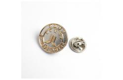 China Round Shape Custom Bicolor Badges  2mm Thickness supplier
