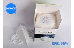 China FFP2 FFP3 N95 Respirator Mask Non Woven Disposable Four Layer Non Irritating supplier