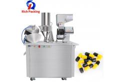 China Capsule Filler Filling Machine Laboratory Automatic Powder Pellet Lab Small supplier