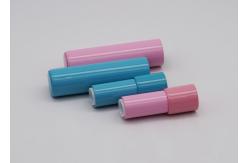 China 3.5g Press Bottom Open Empty Lipstick Tube Aluminum Shelled supplier