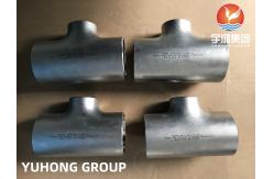 China ASTM A815 S31803 Duplex Stainless Steel Seamless Tee Pipe Fitting B16.9 supplier