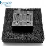 Nylon Poly Bristle Brushes Bristle Blocks Used For Garment Textile Cutter Machines