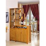 modern Zingana solid wood wine cabinet furniture for sale