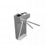 Vertical Stand Up Tripod Turnstile Gate Pedestrian Entrance Semi Automatic for sale