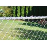 Galvanized Diamond Chain Link Fencing 2inch 4 Ft 9 Gauge Chain Link Fence for sale