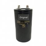 High quality 500V 2200MFD Screw Terminal Aluminium Electrolytic Capacitor 500V 2200UF for sale