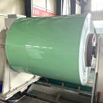 Green 2.0mm Prepainted Color Coated Aluminium Coil For Train Compartment Panels for sale